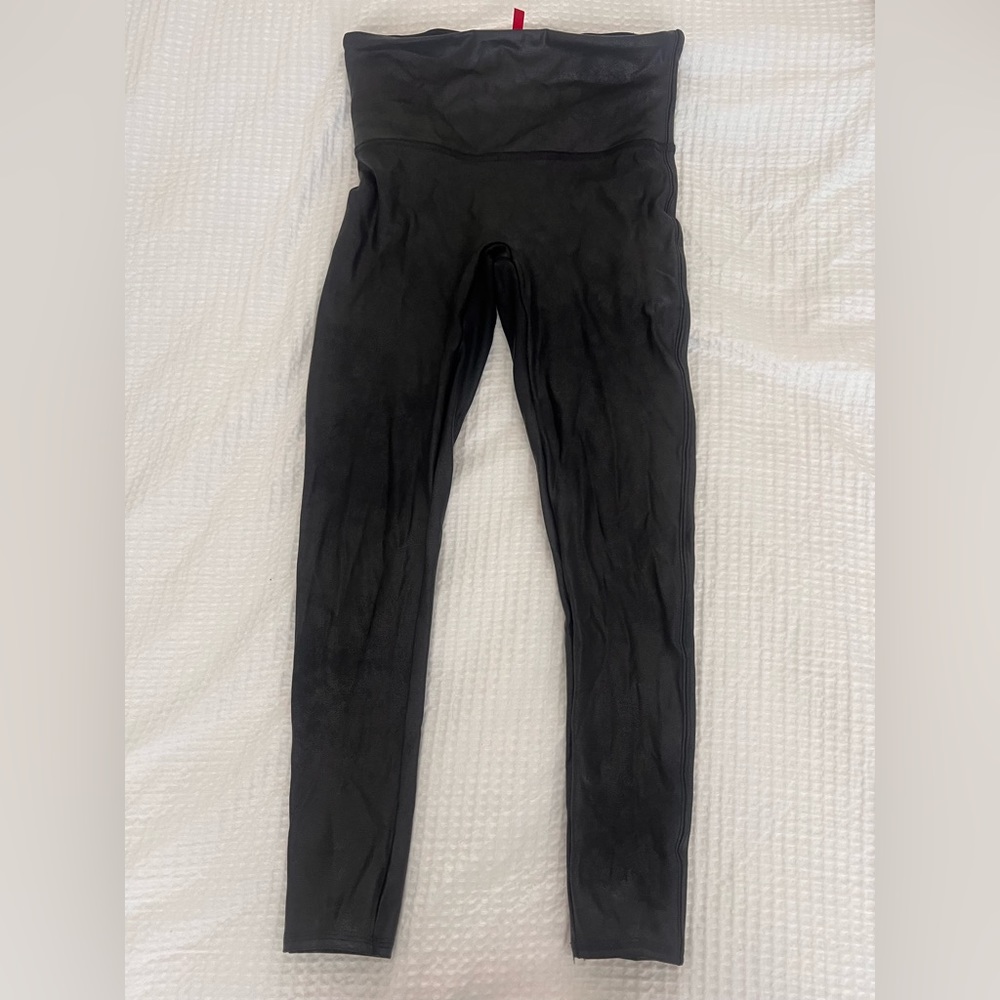 SPANX Faux Leather Leggings